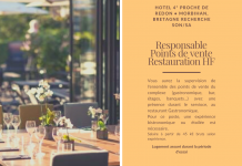 Opportunité, Morbihan | Responsable Points de vente restauration Hôtel**** H|F