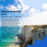 Offre d’emploi, Côte d’Amour, Dept 44 | Opportunité Maître de Maison / Directeur H•F