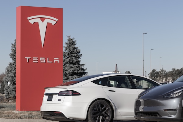 Tesla @ credit Depositphotos