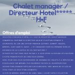 Chalet Manager 5* SLH Meribel