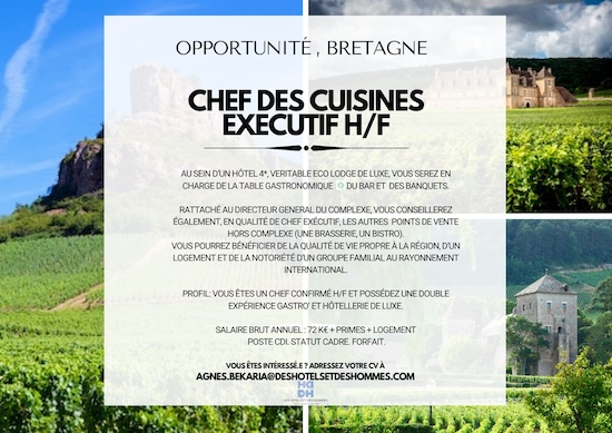 @ Opportunité Chef des Cuisines, BRetagne