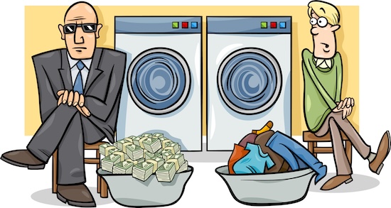 money laundering @ credit Depositphotos