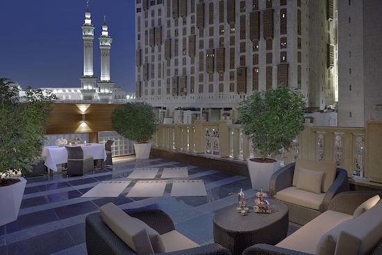 @ credit Jumeirah Makkah- Three Bedroom Villa Terrace