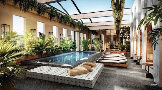 Toit-terrasse avec piscine @ credit Fairmont Hotels & Resorts