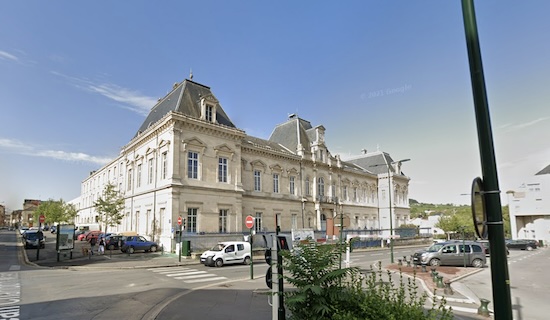 Palais de Justice d'Epernay @ credit capture GoogleMaps