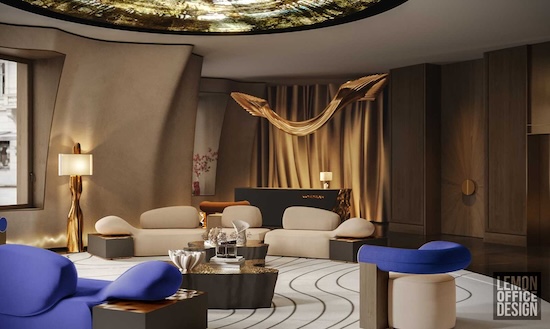 Mondrian, lobby @ credit One United Properties