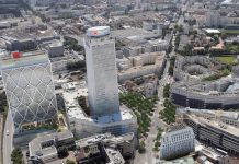 Ouverture le 10 Juin | H4 Hotel Wyndham, Paris Pleyel Resort, l’hôtel de tous les superlatifs ! @ crédit Axel Schoenert architectes