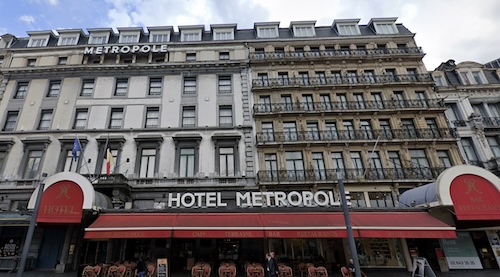 Hotel Metropole Bruxelles @ credit Google Maps