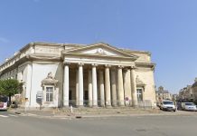 Ouverture 2026, Calvados | À Caen, majorité et opposition se déchirent à propos du futur 4* (enseigne Marriott) au Palais Fontette ! Ancien Palais de Justice, Place Fontette @ credit Google Map