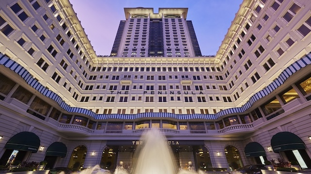 @ credit The Peninsula Hong Kong