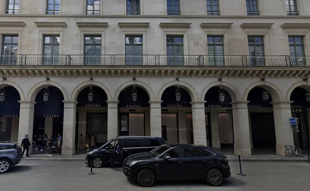 Façade Hôtel Costes Paris @ credit Google Maps Mai 2024 Façade Hôtel Costes Paris @ credit Google Maps Mai 2024