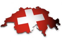 Coup de proj’ | Salaires minimums applicables, comparaison France vs Suisse Illustration du territoire suisse