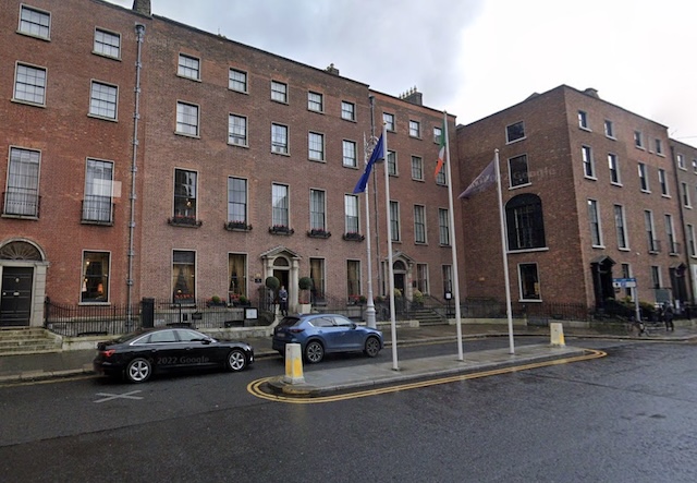 Merrion Hotel façade @ credit GoogleMaps