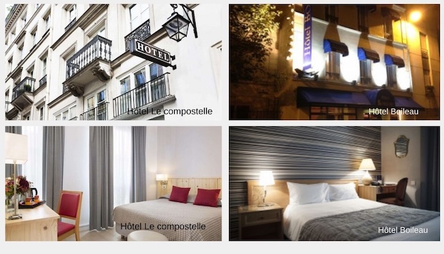 @ credits Le Compostelle et Hôtel Boileau