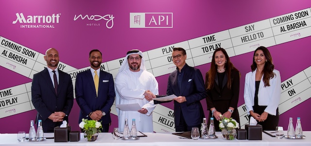 Cérémonie de signature du Moxy Al Barsha Dubai