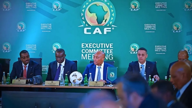 Le Comité exécutif de la Confédération africaine de football (« CAF ») (« COMEX ») lors de sa réunio du lundi 16 décembre 2024 à Marrakech, au Maroc, sous la présidence du président de la CAF, le Dr Patrice Motsepe @ credit CAF