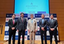 Ouverture 2030, Asie | Anantara se projette au Japon avec un nouveau projet à Karuizawa Cérémonie de signature @ credit Minor Hotels