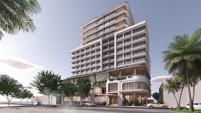 Crowne Plaza Maroochydore artists impression
