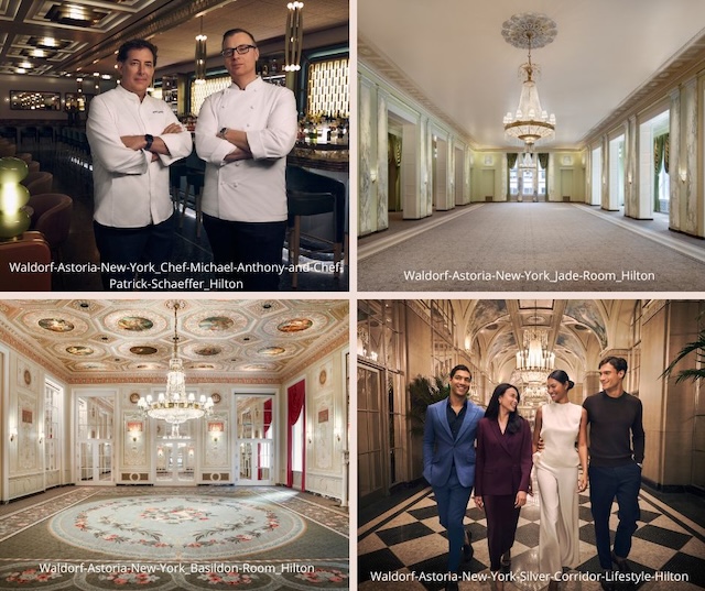 Waldorf Astoria NYC @ credits Hilton