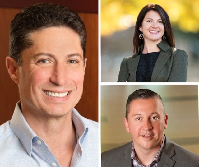 de gauche à droite, Rob Mangiarelli, Kimberly Furlong et Lars Schrader,@ credits linkedin de gauche à droite, Rob Mangiarelli, Kimberly Furlong et Lars Schrader@ credits linkedin