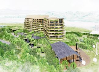 Japon |  Six Senses s’implante à Myoko Kogen : un nouveau chapitre pour l’hôtellerie de montagne japonaise Artist Sketch @ credit Six Senses