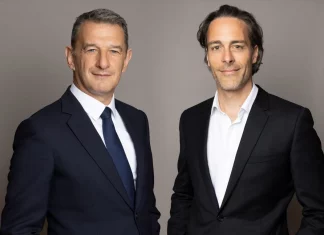 Départ surprise | Unibail-Rodamco-Westfield  : Vincent Rouget nommé Président du Directoire, succédant à Jean-Marie Tritant à partir de 2026 De gauche à droite, Jean-Marie Tritant & Vincent Rouget @ credit URW
