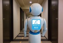 Robotique de service, USA | Nightfood Holdings acquiert le Hilton Garden Inn Rancho Mirage, son 5ème hôtel-test Robot de service @ credit Depositphotos.com