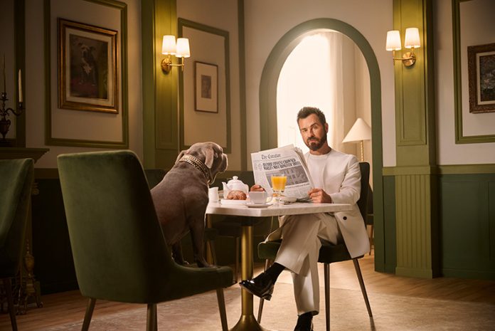 Justin Theroux @ credit Luxury Collection, Marriott