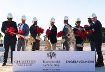 Ouverture 2028, Turques-et-Caïques | Kempinski et JTRE lancent le chantier de Kempinski Grace Bay sur la plage iconique de Grace Bay @ credit Kempinski Grace-Bay Ground Breaking
