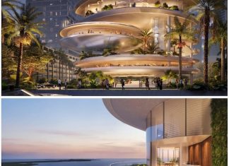 USA | Nobu Hospitality s’associe à Foster + Partners pour 619 Brickell, son premier projet résidentiel à Miami 619 Brickell @ credit Nobu Hotels & Resorts