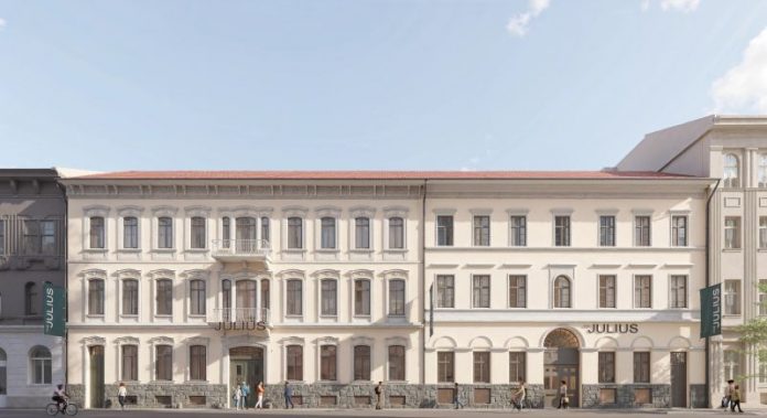 The Julius Budapest, rendu @ credit Julius The Julius Budapest, rendu @ credit Julius