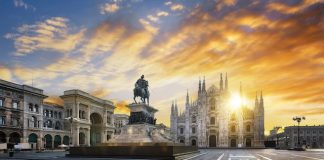 Italie | Rocco Forte Hotels ouvre The Carlton à Milan, son dixième établissement en Italie Duomo at sunrise, Milan, Europe @ credit Depositphotos.com