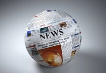 🌍 Lu dans la presse | De Maurice au Maroc, l’hôtellerie en mouvement : entre crise (Sonder), développement (Maurice avec Bhunjun Group et Maroc avec Rixos) et nouveaux investissements (Cité de la Méditerranée à Tanger) News concept. Newspaper sphere. Three-dimaensional image.