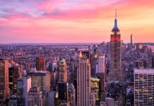 USA | Dan Hotels fait son entrée sur le marché américain avec l’acquisition du NoMo SoHo à New York pour 125 M$ New York City Midtown with Empire State Building at Amazing Sunset