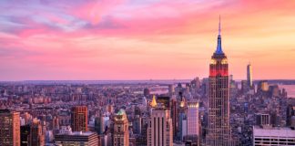 USA | Dan Hotels fait son entrée sur le marché américain avec l’acquisition du NoMo SoHo à New York pour 125 M$ New York City Midtown with Empire State Building at Amazing Sunset