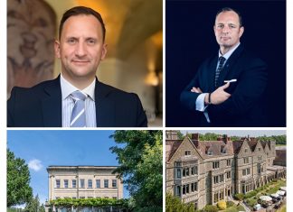 UK | Hand Picked Hotels nomme Jean-Paul Wyburn et James Norman à la tête de Bailbrook House Hotel et Nutfield Priory Hotel & Spa Double nomination @ credits linkedin & Hand Picked Hotels
