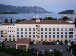 Exterior of the future Crowne Plaza Budva