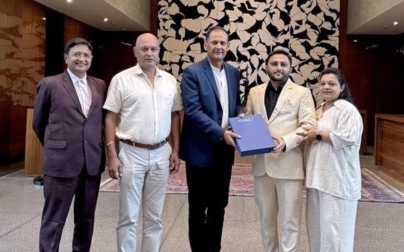 Hyatt Place BHuj, cérémonie de signature