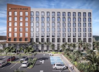Ouverture, Mexique | Hyatt inaugure le Hyatt Place Cancun Airport, premier établissement de la marque dans le Quintana Roo Hyatt Place Cancun Airport, Rendering of Exterior