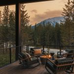 One&Only Moonlight Basin, Private Home Terrace @ credit One & Only