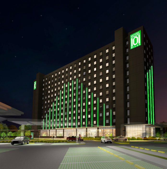 Perspective of Hotel101-Milan @ credit Hotel101