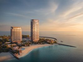 Rendering of Janu Al Marjan Island