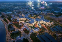 Chine | Shanghai Disney Resort annonce un quatrième hôtel thématique et une extension majeure Rendering of Shanghai Disney Resort's fourth themed hotel