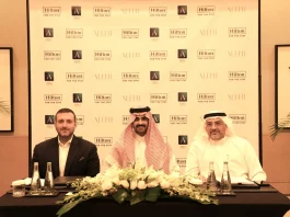 Arabie Saoudite, Ouverture 2027 | Aleph Hospitality et Hilton annoncent un hôtel Tapestry Collection Cérémonie de signatre entre Aleph Hospitality and Hilton