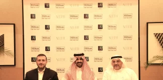Arabie Saoudite, Ouverture 2027 | Aleph Hospitality et Hilton annoncent un hôtel Tapestry Collection Cérémonie de signatre entre Aleph Hospitality and Hilton