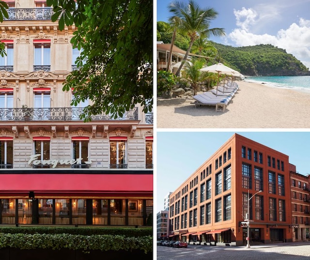 Paris, St Barth' et NYC @ credits Barriere