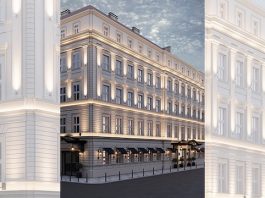 Rendering of the exterior of InterContinental Prague @ credit IHG Hotels & Resorts